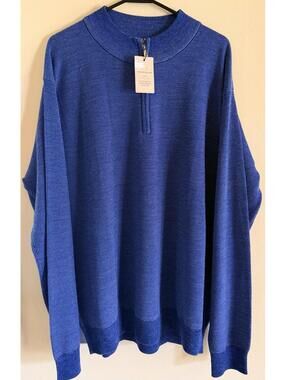 2XL - Men - Peter Millar Crown QZip Sweater (NWT)